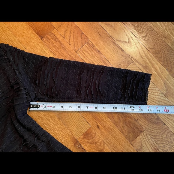 NWT Max Studio Three Quarter Sleeve Black Dress - Picture 9 of 15